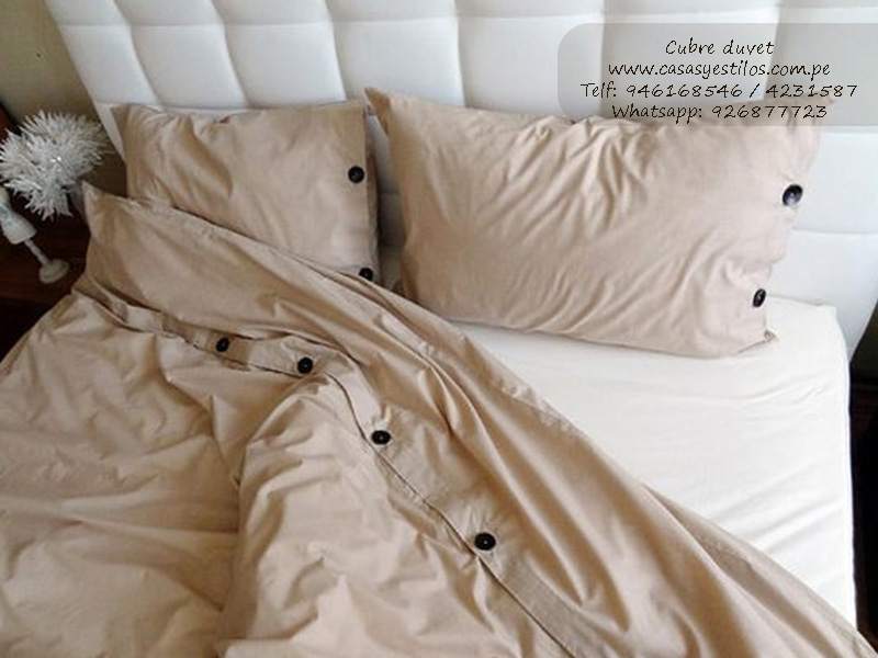 cubre duvet cubre plumon cobertor cubrecama edredones de algodon en tela bramante y perupima