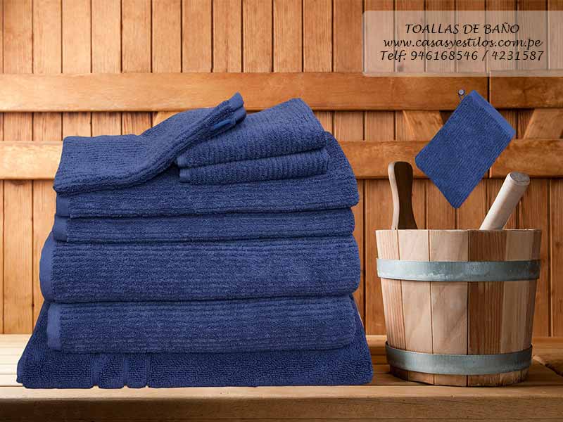 Set de toallas para hotel 100% algodon