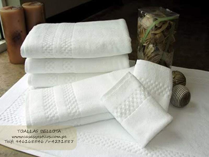 toallas de algodon para baño