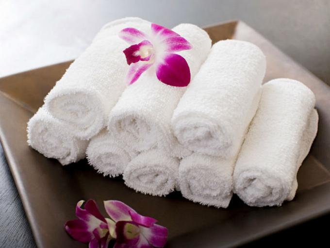 toallas de mano para hotel blancas